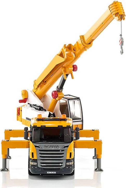 Actual product image Bruder Scania R-series Liebherr crane truck