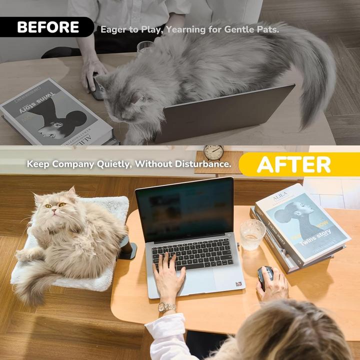 Produktbild Catism Drehbares Katzen-Hängebett für Schreibtisch (Katze)