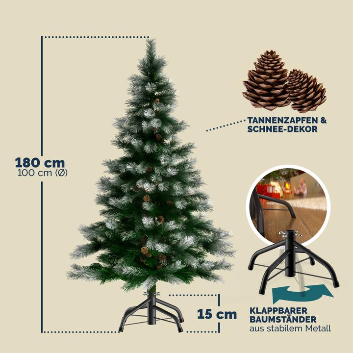 Actual product image Casaria Weihnachtsbaum (180 cm)