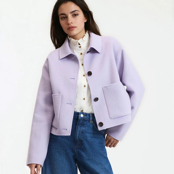 Produktbild La Redoute Collections Jacke mit Knopfverschluss (32)