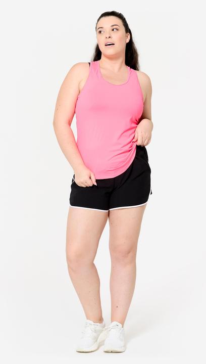 Produktbild Domyos Shorts kurz leicht - schwarz/weiss (XL)