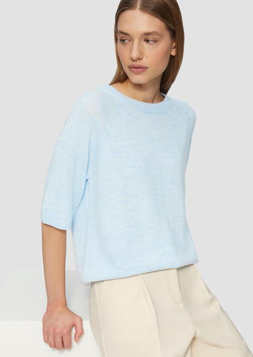 Image du produit s.Oliver Strickpullover Kurzarmpullover im Relaxed Fit (44)