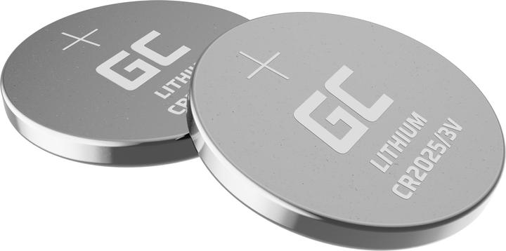 Image du produit GreenCell 5x Lithium CR2025 3V 160mAh Batteries - Pile - CR2025 (5 pcs, CR2025, 160 mAh)