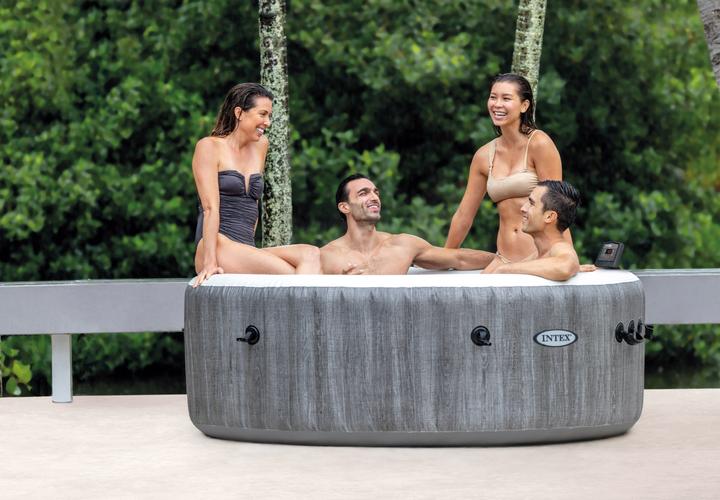Actual product image Intex Whirlpool PureSpa Bubble Massage Ã˜ 196 cm, 2020 (4 pers.)