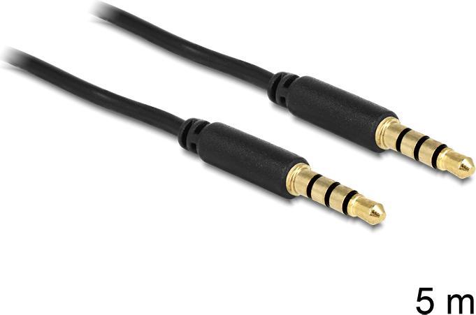 Actual product image Delock Jack cable (5 m, 3.5mm jack (AUX))