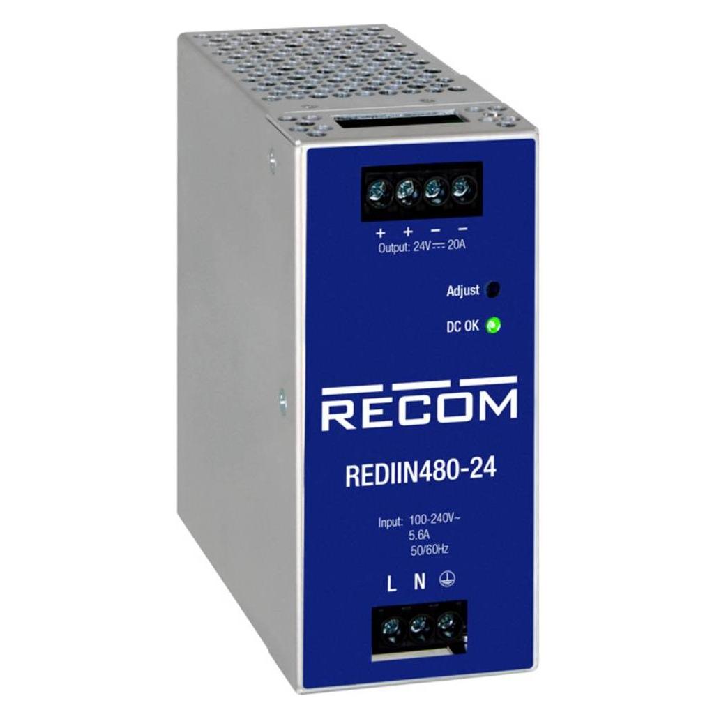 Recom, Mobiele stroomverdelers, Hutschienen-Netzteil (DIN-Rail)