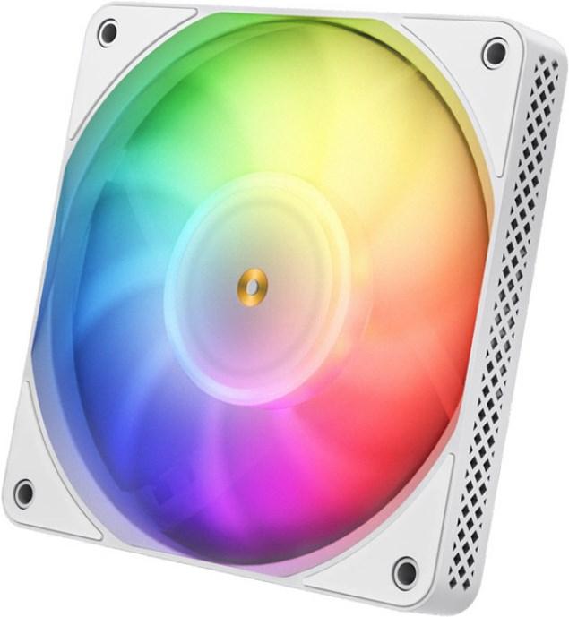 Produktbild Jonsbo HF1215 Slim PWM Lüfter, ARGB, 120mm - weiss (120 mm, 1x)