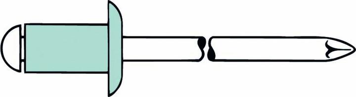 Produktbild Gesipa Blindniet.3,0x16 F Alu (500)