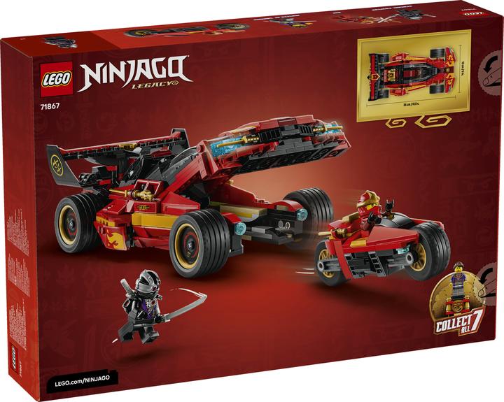 Immagine prodotto LEGO Ninja X1 Ninjago Ladegerät (71867, LEGO Ninjago)