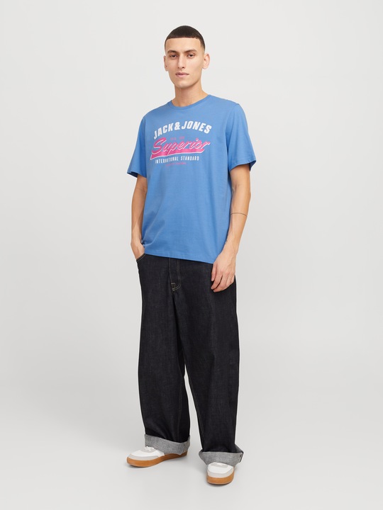 Image du produit Jack & Jones Jjelogo Tee Ss O-Neck 2 Col Ss25 Sn (S)