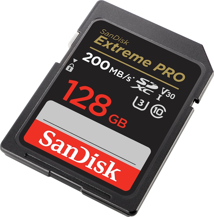 Produktbild SanDisk Extreme PRO UHS-I V30 (128 GB, SDXC, U3, UHS-I)