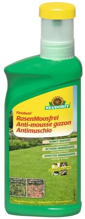 Immagine prodotto Neudorff Diserbante Finalsan Concentrato senza muschio per prati, 500 ml (Muschi e alghe)