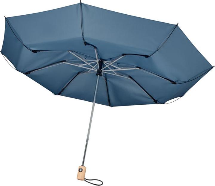 Actual product image MidOcean Leeds Bamboo 190T Folding Umbrella
