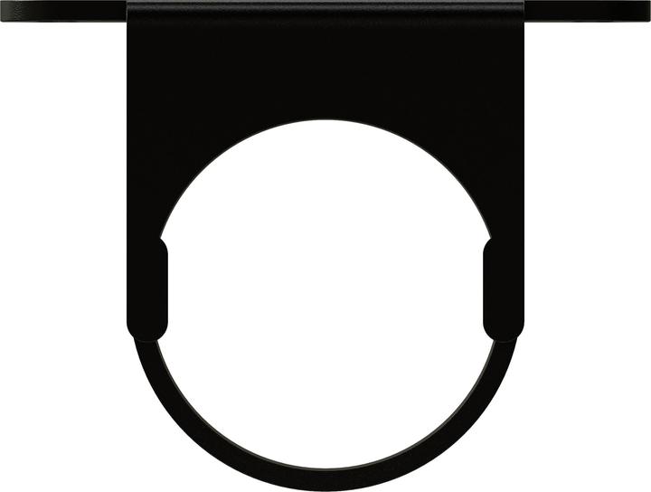 Actual product image IB Connect BIT horizontal fixing element black (0.06 m)