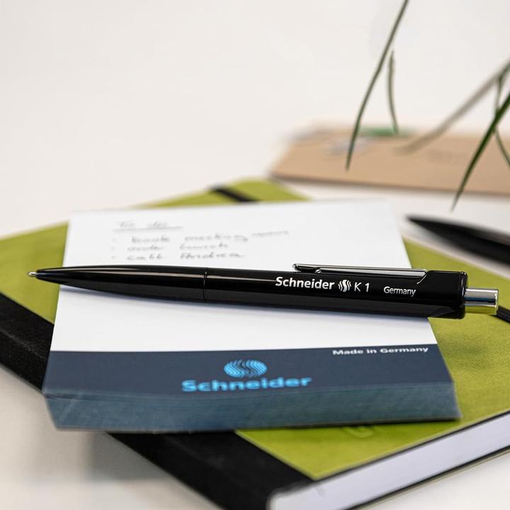 Immagine prodotto Schneider Biros K 1 0,5mm nero a prova di documento Colore del cilindro: nero (Nero, 1x)