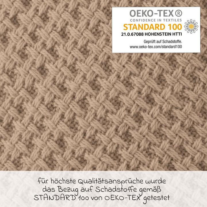 Actual product image Theraline Nursing pillow replacement cover for nursing pillow The Original - fine knit (190 cm)