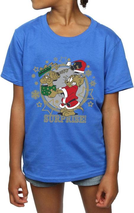 Produktbild Tom & Jerry Christmas Surprise TShirt Mädchen (140, 146)