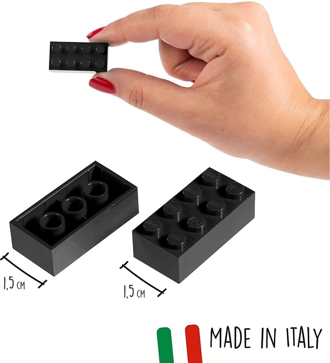 Actual product image Simba Blox 1000 black 4 stones loose