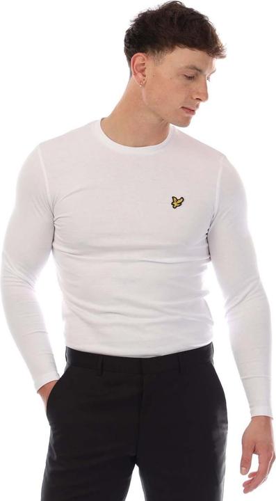 Produktbild Lyle and Scott TShirt Unifarben Langärmlig (XS)