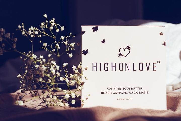 Actual product image High on Love Cannabis Body Butter 200 ml (200 ml)