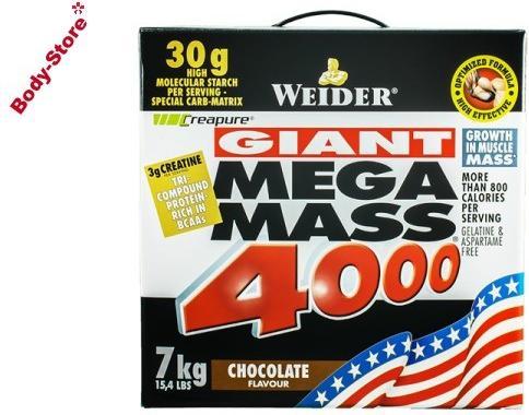 Actual product image Weider Mega Mass 4000 (7000 g, 1x)