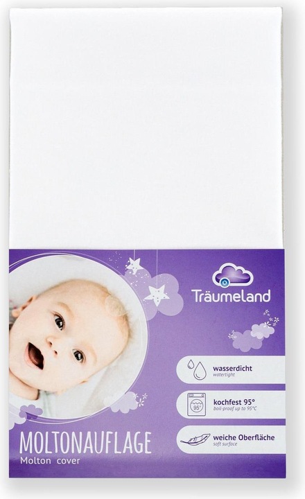 Image du produit Träumeland Surmatelas en molleton (90 x 200 cm)