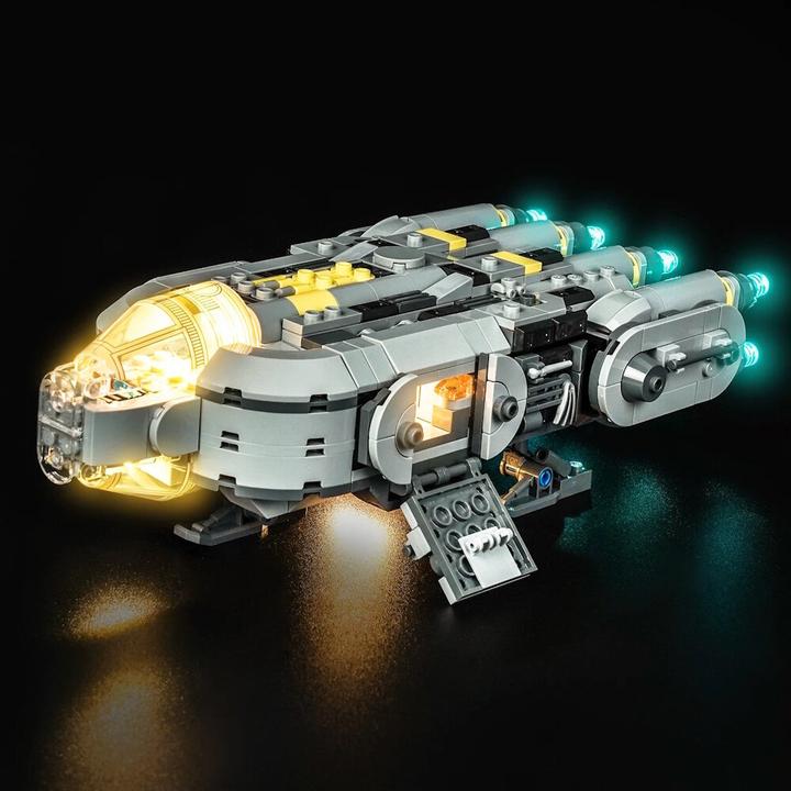 Produktbild BrickBling BB LED Beleuchtungs-Set für LEGO® 75445 Star Wars - Sternenschiff der Anzellane mit Fernbedieung