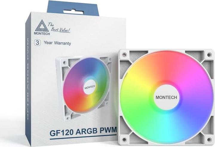 Actual product image Montech RX120 PWM (120 mm, 3x)
