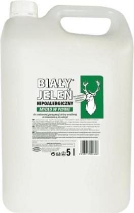Produktbild Biały Jeleń Weisse Hirsche, Flüssigseife, Versorgung, 5L (Treffer) (Flüssigseife, 5000 ml)