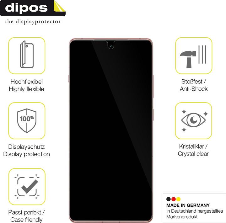 Produktbild Dipos Displayschutzfolie Full-Cover 3D (2 Stk., OnePlus Ace 3)