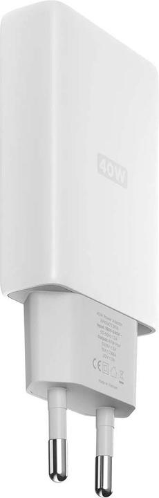 Actual product image Nomad 40W USB-C GaN Slim Wall Charger White (40 W, 1 portion)