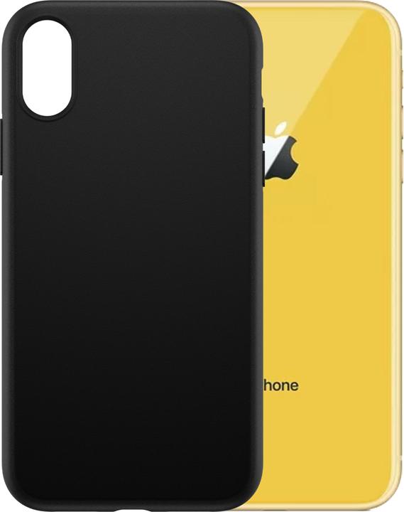 Actual product image PanzerGlass SAFE. by ® TPU Case iPhone XR | Black, Cover, Apple, Apple - iPhone XR, Transparent (Apple iPhone XR)