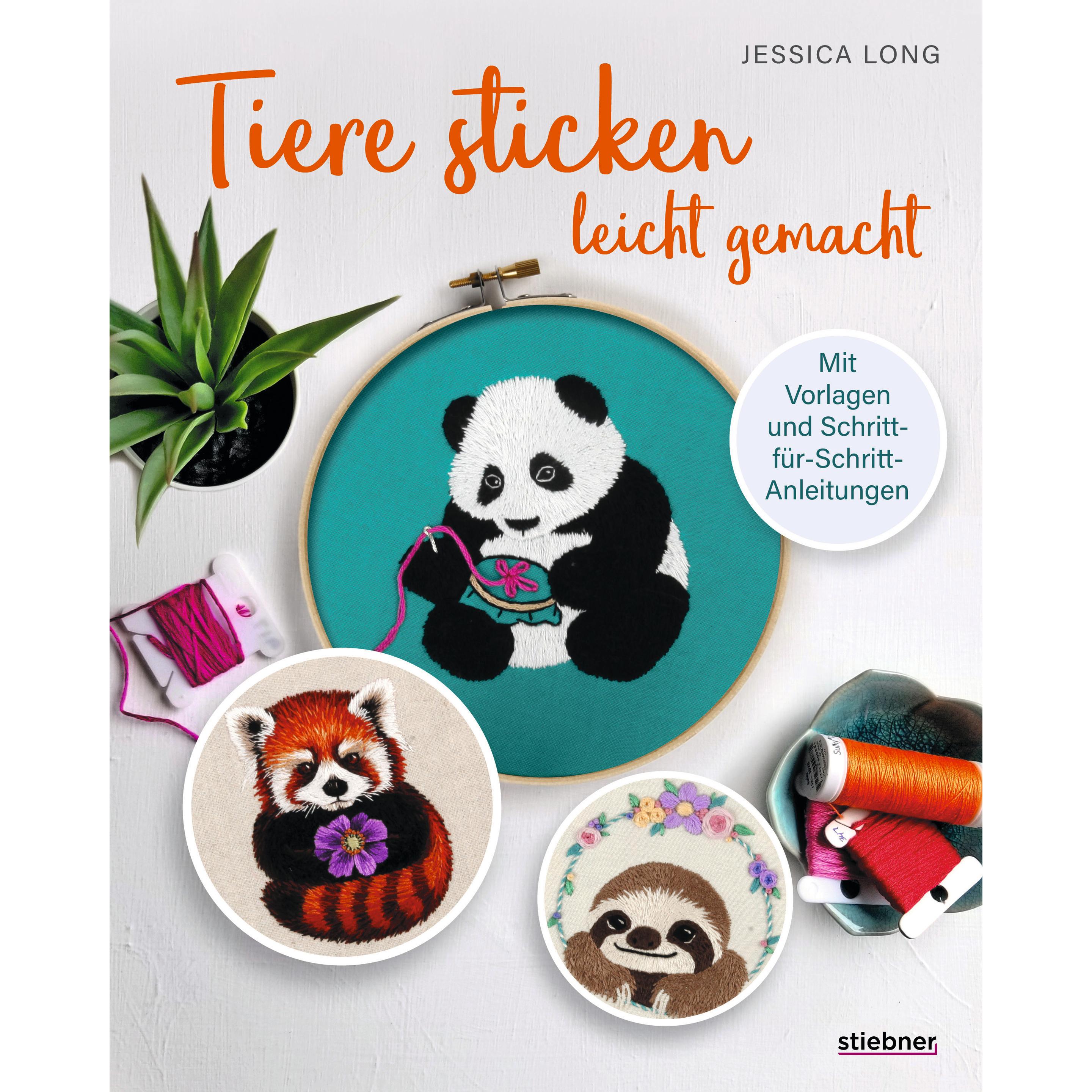Tiere Sticken leicht gemacht, Ratgeber von Jessica Long