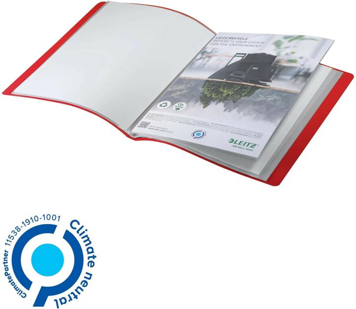 Produktbild Leitz Sichtbuch Recycle A4 Rot (A4, 1 x)