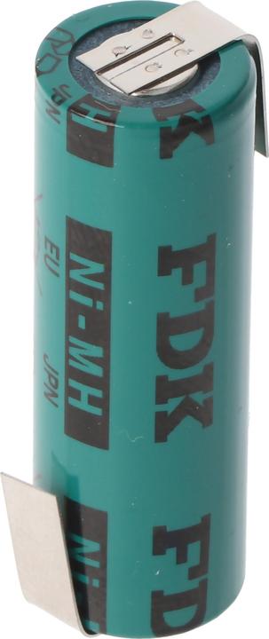 Actual product image FDK Akku 4/5AA Lötfahnen Z-Form, Industrieausführung Flattop (1 pcs., 1100 mAh, Chargers without battery)
