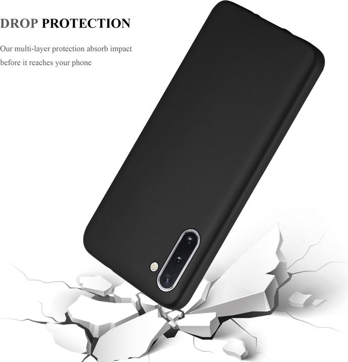 Actual product image Cadorabo TPU Matt Metallic Cover (Samsung Galaxy Note 10)