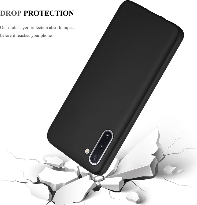 Produktbild Cadorabo TPU Matt Metallic Cover (Samsung Galaxy Note 10)
