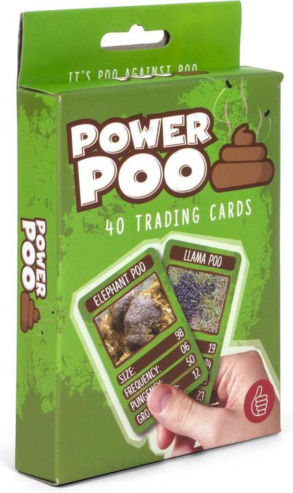 Image du produit Novelty Jeu de cartes Power-Poo (Anglais)