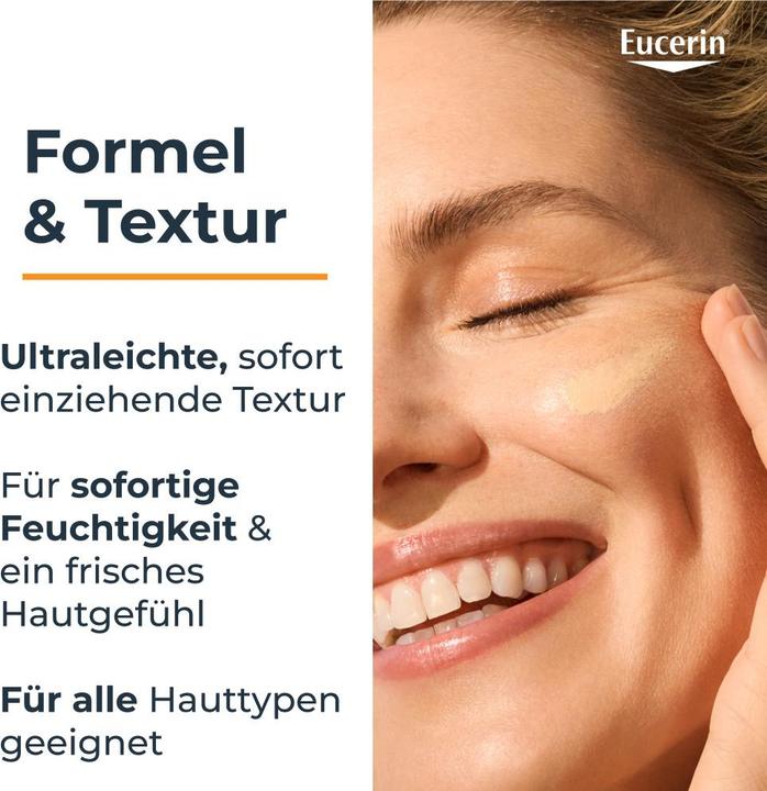 Actual product image Eucerin Hydro Protect (Sun cream face, SPF 50+, 50 ml)