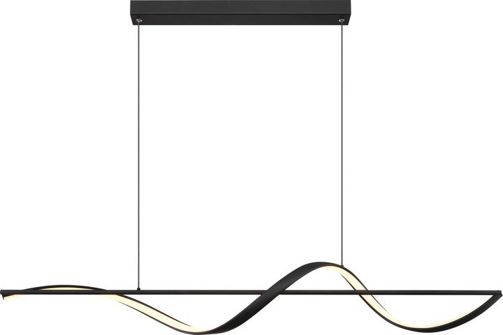 Image du produit Globo Lampe à Suspendre Métal Noir Mat, 1xled (3000 lm)