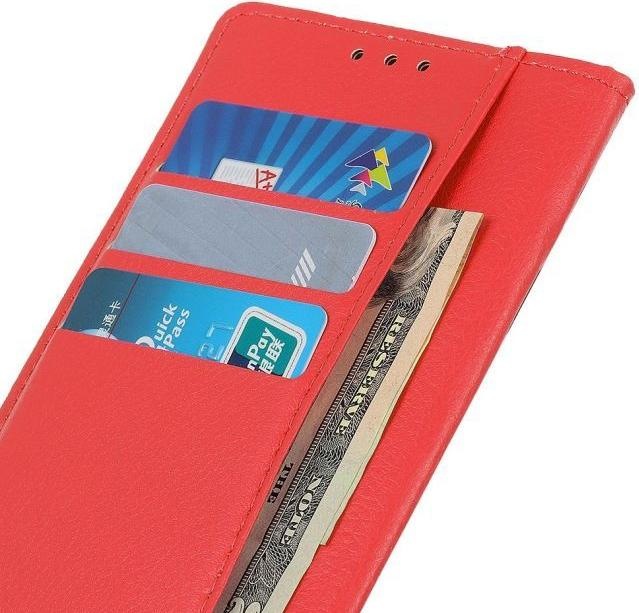 Actual product image MU Classic Litchi Leather Bookcover Series (Samsung Galaxy A14 5G, Samsung Galaxy A14)