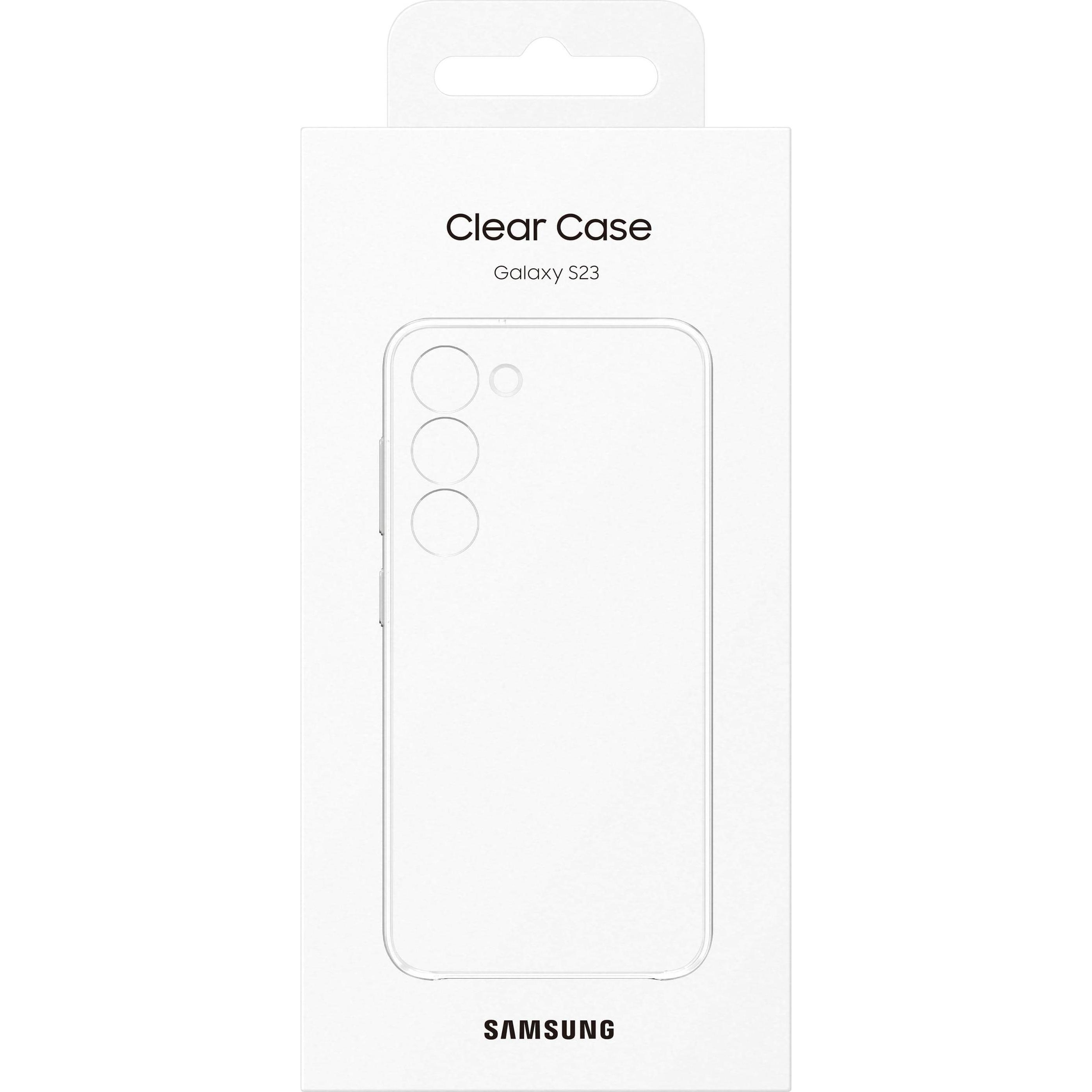 Samsung Clear Case (Samsung Galaxy S23), Smartphone Hülle, Transparent