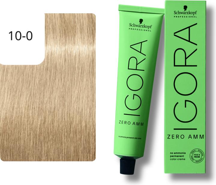 Produktbild Schwarzkopf Igora Zero AMM - 10-0 Ultrablond (10-0 Ultrablond)