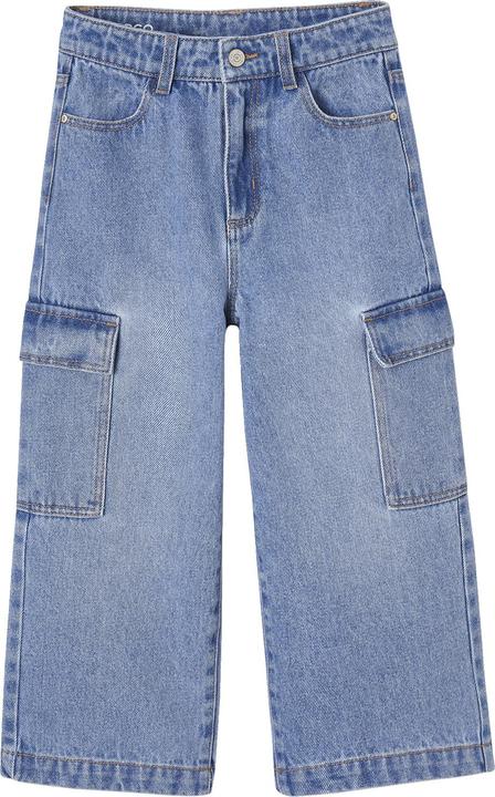 Produktbild Vertbaudet Weite Mädchen Cargo-Jeans (98)