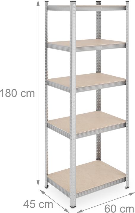 Produktbild Relaxdays Schwerlastregal-Set