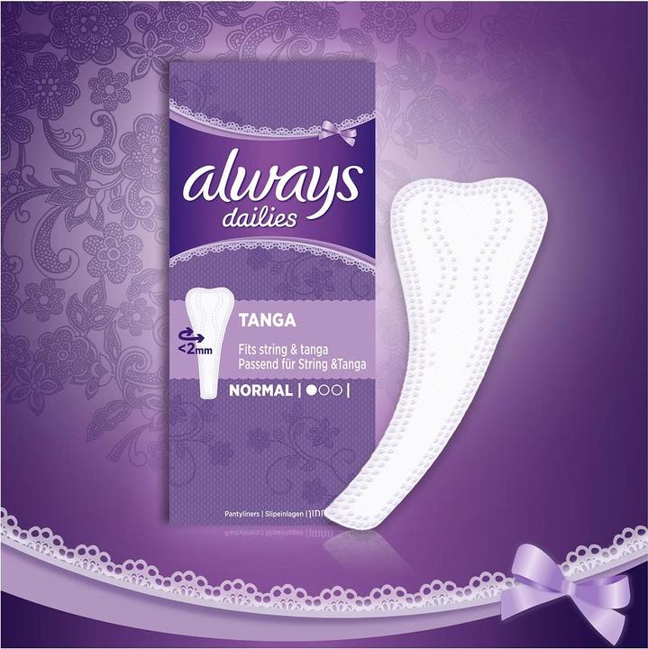Actual product image Always Dailies Thong (36 x)