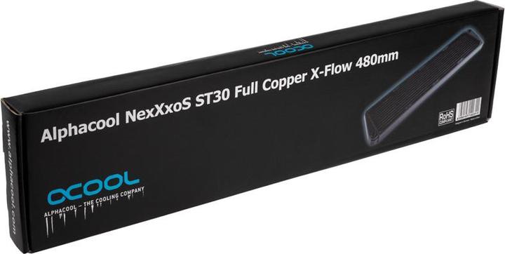 Produktbild Alphacool NexXxoS ST30 Full Copper X-Flow 480mm (120 mm)