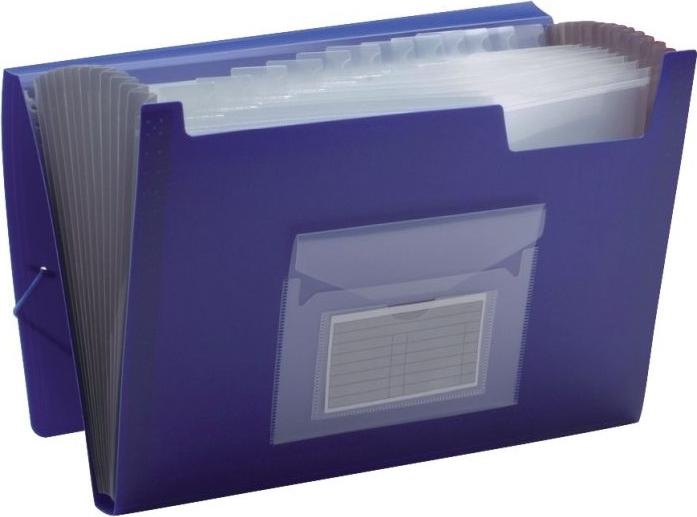 Actual product image Q-Connect Fan bag blue (A4, 1 x)
