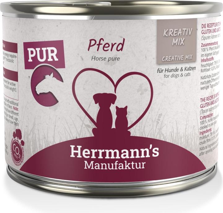 Produktbild Herrmann's Pferd Reinfleisch (Adult, 1 Stk., 200 g)