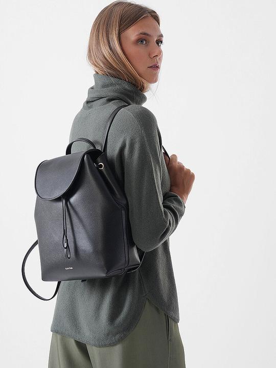 Actual product image Calvin Klein Folie Logo Flap Backpack